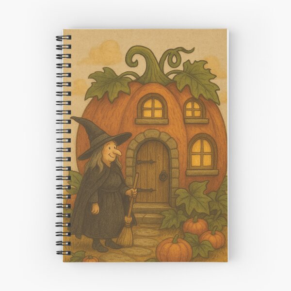 Item preview, the little witch, pumpkin witch's house designed and sold by Mauswohn.