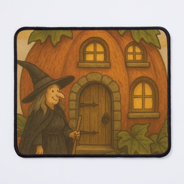Item preview, the little witch, pumpkin witch's house designed and sold by Mauswohn.