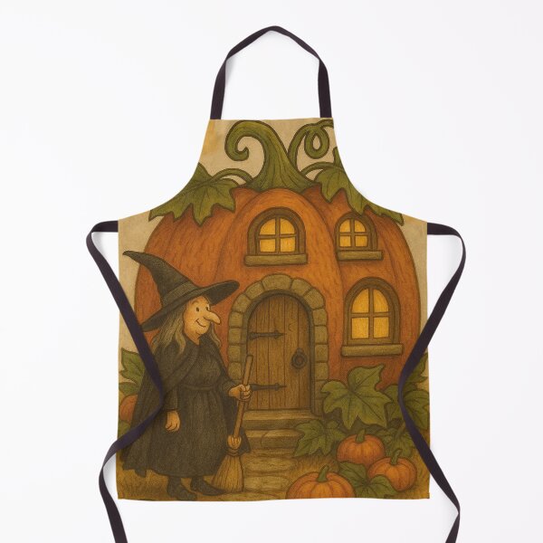 Item preview, the little witch, pumpkin witch's house designed and sold by Mauswohn.