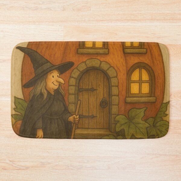 Item preview, the little witch, pumpkin witch's house designed and sold by Mauswohn.