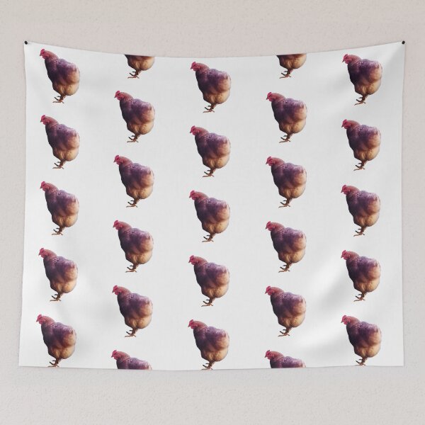 Item preview, Follow Me - cute hen, chicken message designed and sold by LadyMiloShop.
