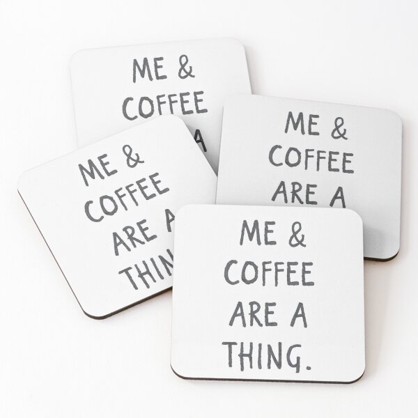 Item preview, Minimalist Coffee Quote Design designed and sold by kfxforex.