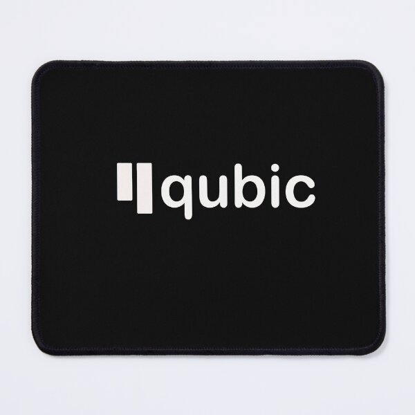 Item preview, Qubic white logo designed and sold by QubicStore.