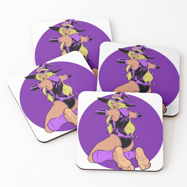 Item preview, Halloween Witch Pinup designed and sold by SolefulStickers.