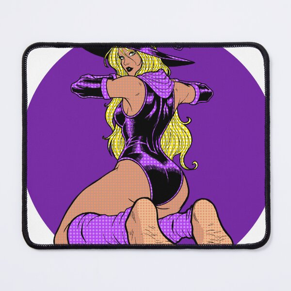 Item preview, Halloween Witch Pinup designed and sold by SolefulStickers.