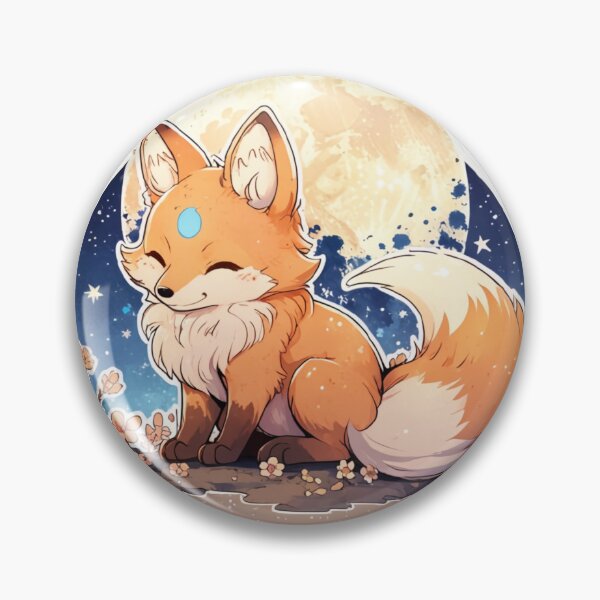 Artikelvorschau, Lunar Whisper – Mondschein-Fuchsgeist entworfen und verkauft von ChibiFusion.