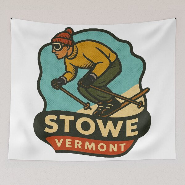 Item preview, Stowe Vermont Decal designed and sold by Decal Mania.