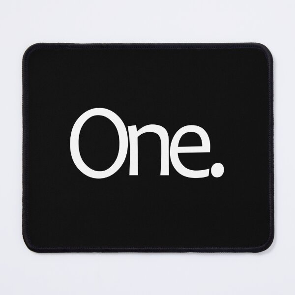 Item preview, One. – Minimalist Typography Design for Unique T-Shirts designed and sold by FlipFlop7.