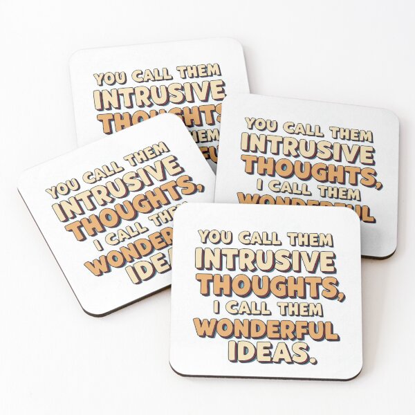 Item preview, You call them intrusive thoughts, I call them wonderful Ideas designed and sold by Kybe-Art.