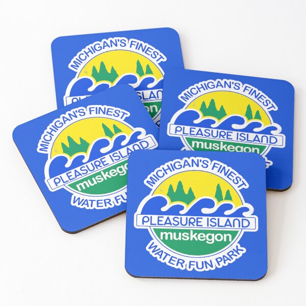 Item preview, Defunct Pleasure Island Water Park Muskegon Michigan designed and sold by darklordpug.