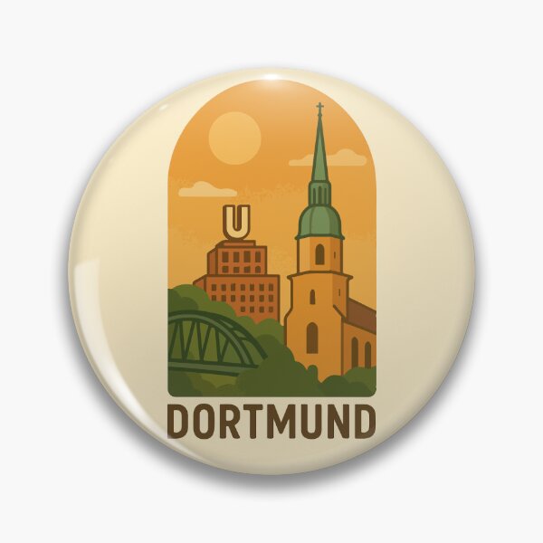 Item preview, Dortmund Travel Souvenir Sticker designed and sold by rogue-design.