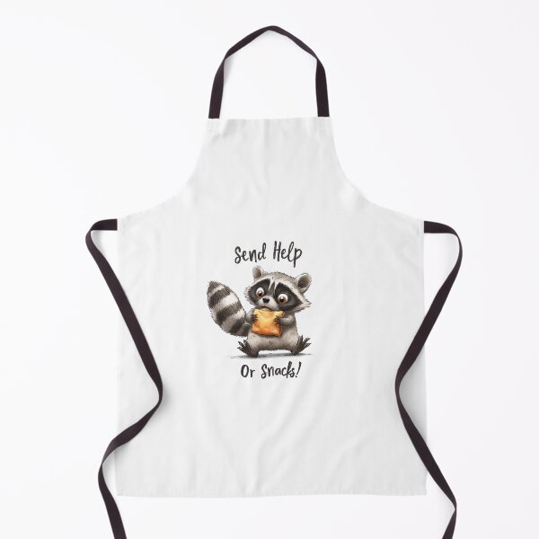 Item preview, Funny Meme - Send Help or Snacks Raccoon designed and sold by hamishby.