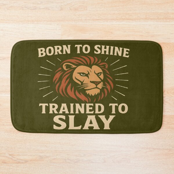 Item preview, Born to Shine, Trained to Slay designed and sold by Danivique.