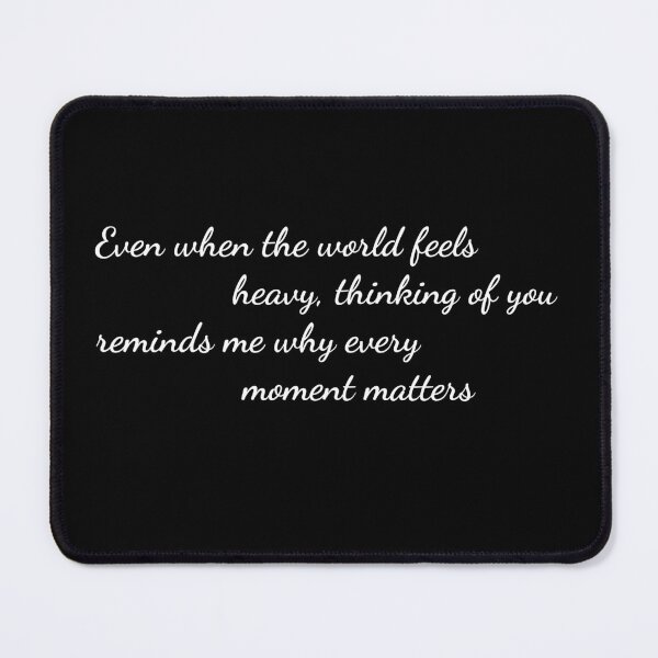 Item preview, Heartfelt Inspirational Quote – Comforting & Uplifting Design | White designed and sold by BeBetterPeople.