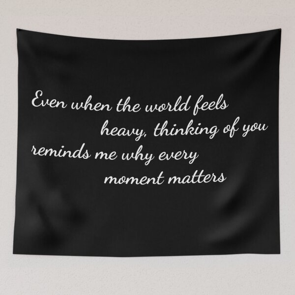 Item preview, Heartfelt Inspirational Quote – Comforting & Uplifting Design | White designed and sold by BeBetterPeople.