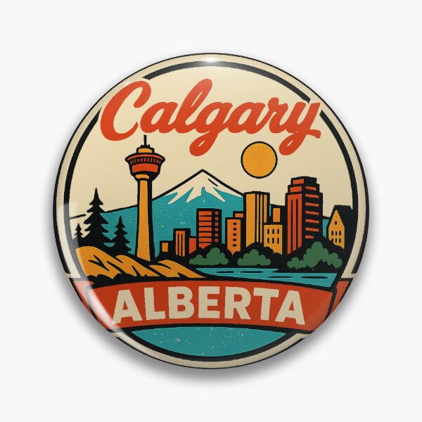 Item preview, Calgary Skyline Decal designed and sold by Decal Mania.