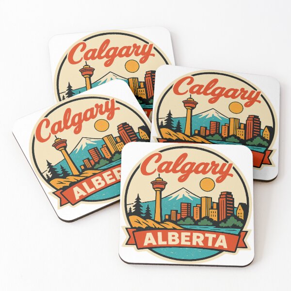 Item preview, Calgary Skyline Decal designed and sold by Decal Mania.
