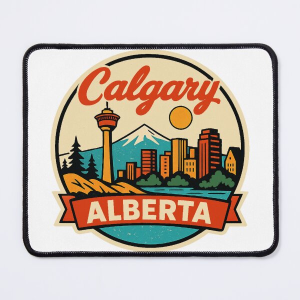 Item preview, Calgary Skyline Decal designed and sold by Decal Mania.