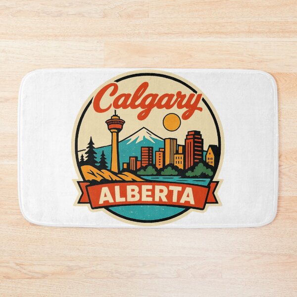 Item preview, Calgary Skyline Decal designed and sold by Decal Mania.