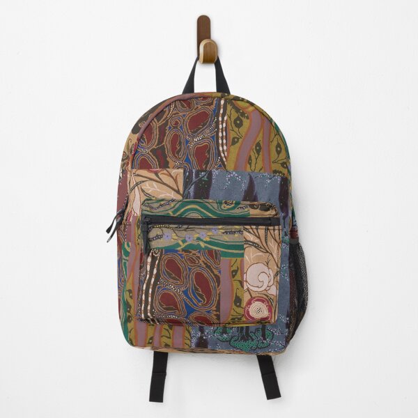 Item preview, Heritage Patchwork Abstract Collage - Natural Motif Layers designed and sold by trajeado14.
