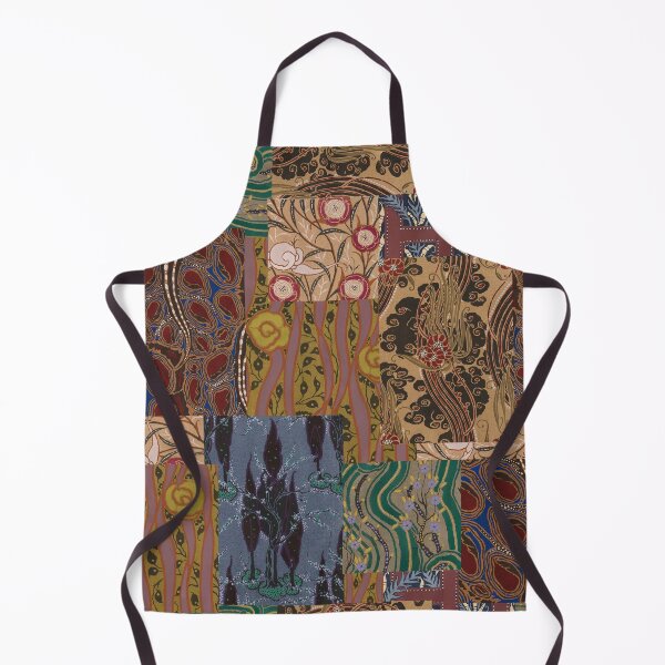 Item preview, Heritage Patchwork Abstract Collage - Natural Motif Layers designed and sold by trajeado14.