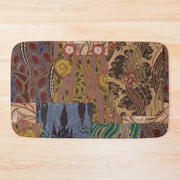 Item preview, Heritage Patchwork Abstract Collage - Natural Motif Layers designed and sold by trajeado14.