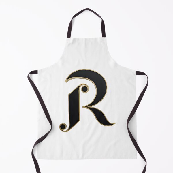 Item preview, Letter R – Gold & Black Elegance designed and sold by RAKO13.