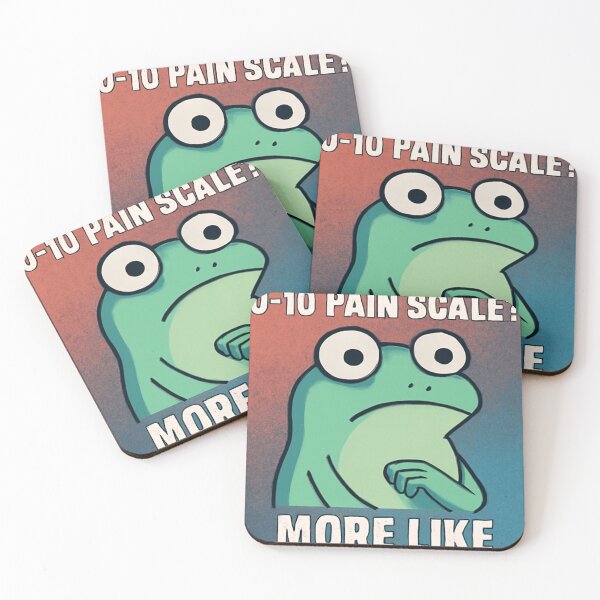 Item preview, Back Pain Scale :Forever  designed and sold by Feline Rockstars.
