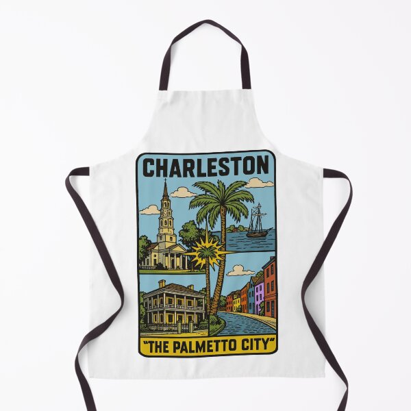 Item preview, Charleston, South Carolina Vintage Style designed and sold by Decal Mania.
