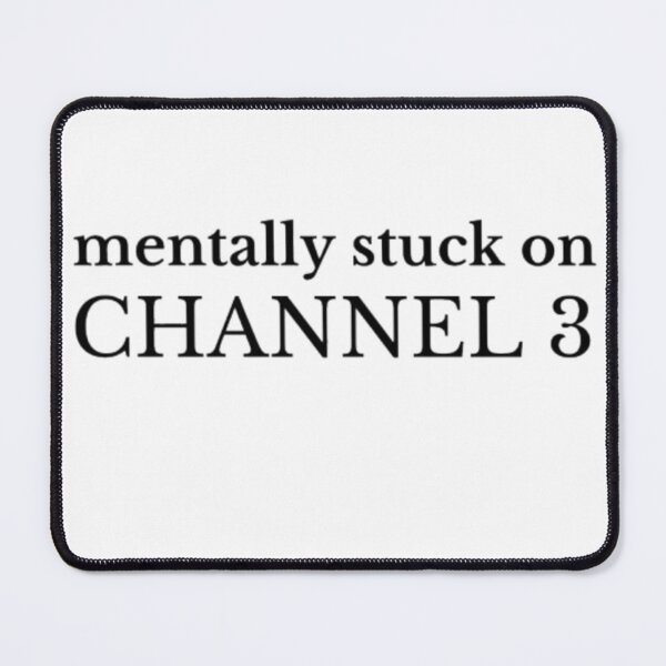 Item preview, Mentally Stuck on Channel 3 – Retro 90s Gaming Tee designed and sold by NaMieSz.