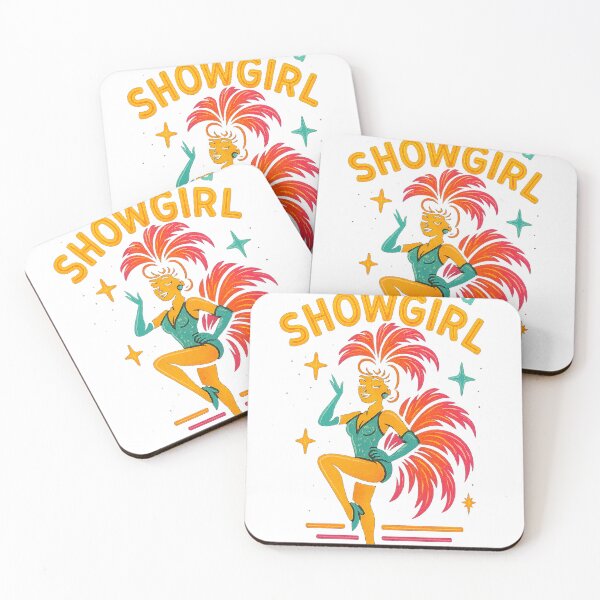 Item preview, The Life of a Showgirl – Retro Neon Vegas Pin-Up Girl Design designed and sold by TypoVibeStudio.