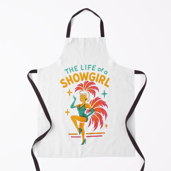 Item preview, The Life of a Showgirl – Retro Neon Vegas Pin-Up Girl Design designed and sold by TypoVibeStudio.