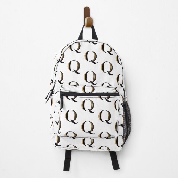 Item preview, Letter Q – Gold & Black Elegance designed and sold by RAKO13.
