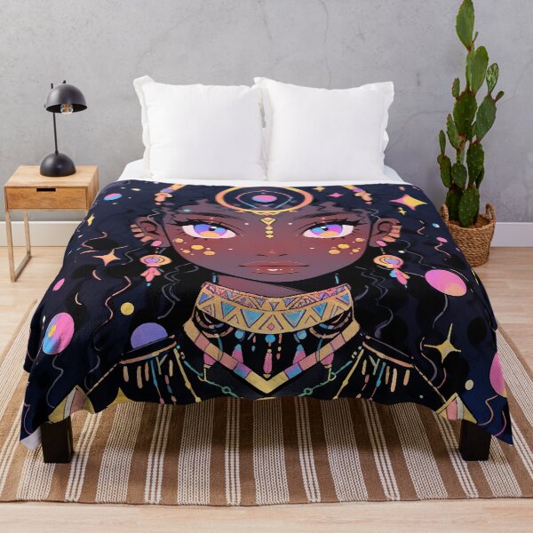 Item preview, Beautiful Adorned Celestial Anime Girl designed and sold by bubblegoth.