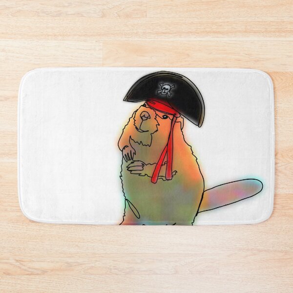 Artikelvorschau, Benny der Piratenbiber - animalzinhats entworfen und verkauft von Ashley’sAnimalz.