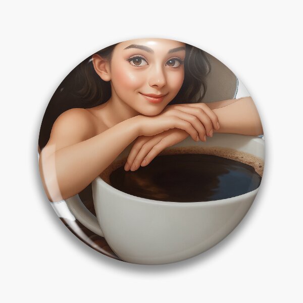 Item preview, Coffee Goddess – Fantasy Art Illustration designed and sold by Mido-artister.