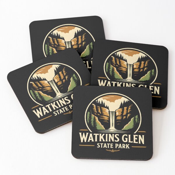 Item preview, Watkins Glen State Park - New York State  designed and sold by GoodOldVintage.