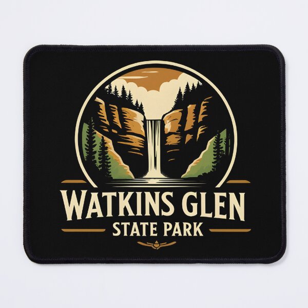 Item preview, Watkins Glen State Park - New York State designed and sold by GoodOldVintage.