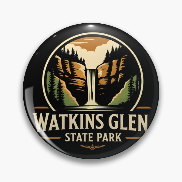 Item preview, Watkins Glen State Park - New York State  designed and sold by GoodOldVintage.
