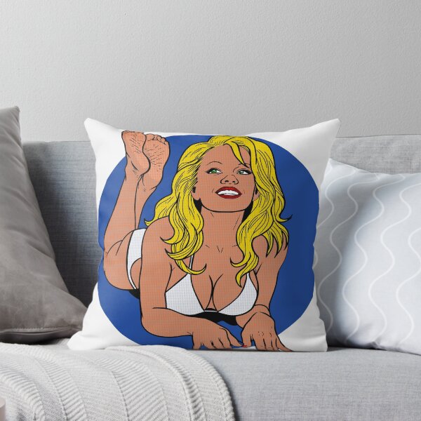 Item preview, White Bikini Pinup designed and sold by SolefulStickers.