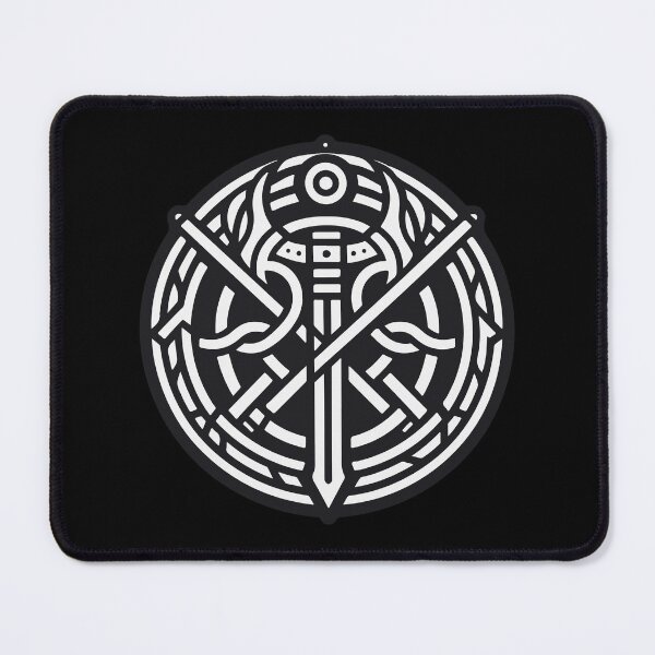 Item preview, Ancient Viking Symbols Celtic Gaelic - Version 5 designed and sold by Karma Design.