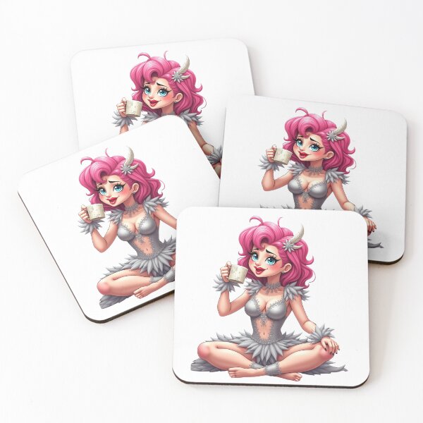 Item preview, "Backstage Coffee Break – Showgirl Edition" designed and sold by Bareradesigns.