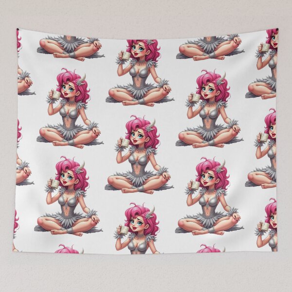 Item preview, "Backstage Coffee Break – Showgirl Edition" designed and sold by Bareradesigns.