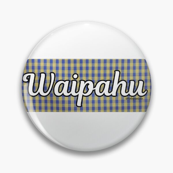 Item preview, Waipahu Pride – Blue Palaka Local Style designed and sold by lolopaniolo.