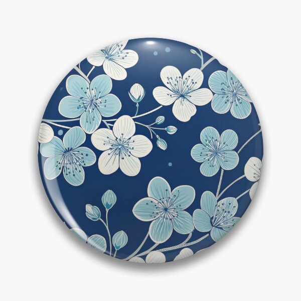 Item preview, Blue cherry blossom designed and sold by trengeee.