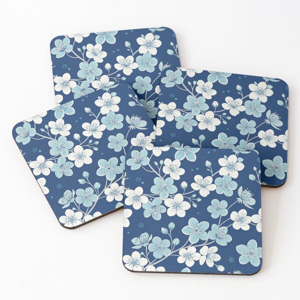 Item preview, Blue cherry blossom designed and sold by trengeee.