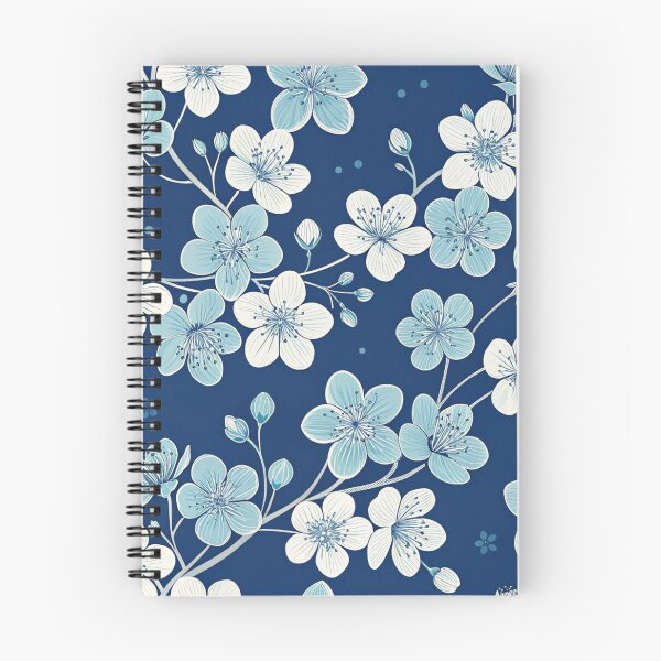 Item preview, Blue cherry blossom designed and sold by trengeee.