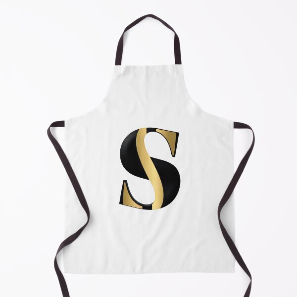 Item preview, Letter S – Gold & Black Elegance designed and sold by RAKO13.