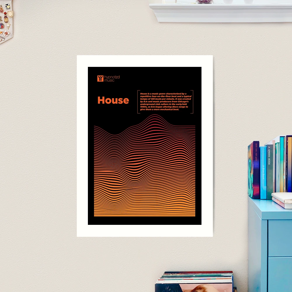House Music definition tech art for Djs and Electronic Music fans