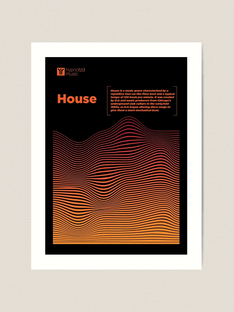 House Music definition tech art for Djs and Electronic Music fans